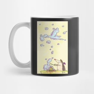 Announcing the birth of a baby boy Mug